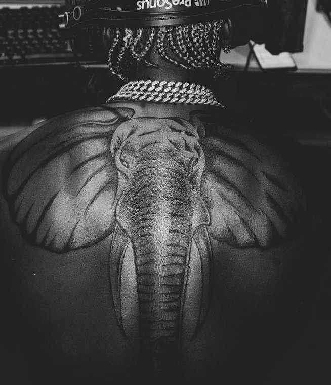 Aggregate 70+ elephant back tattoo best - thtantai2