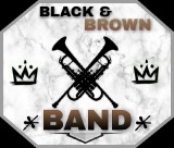 BLACK AND BROWN BAND