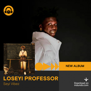 2024. New Album. Seyi Vibez - Leseyi Professor